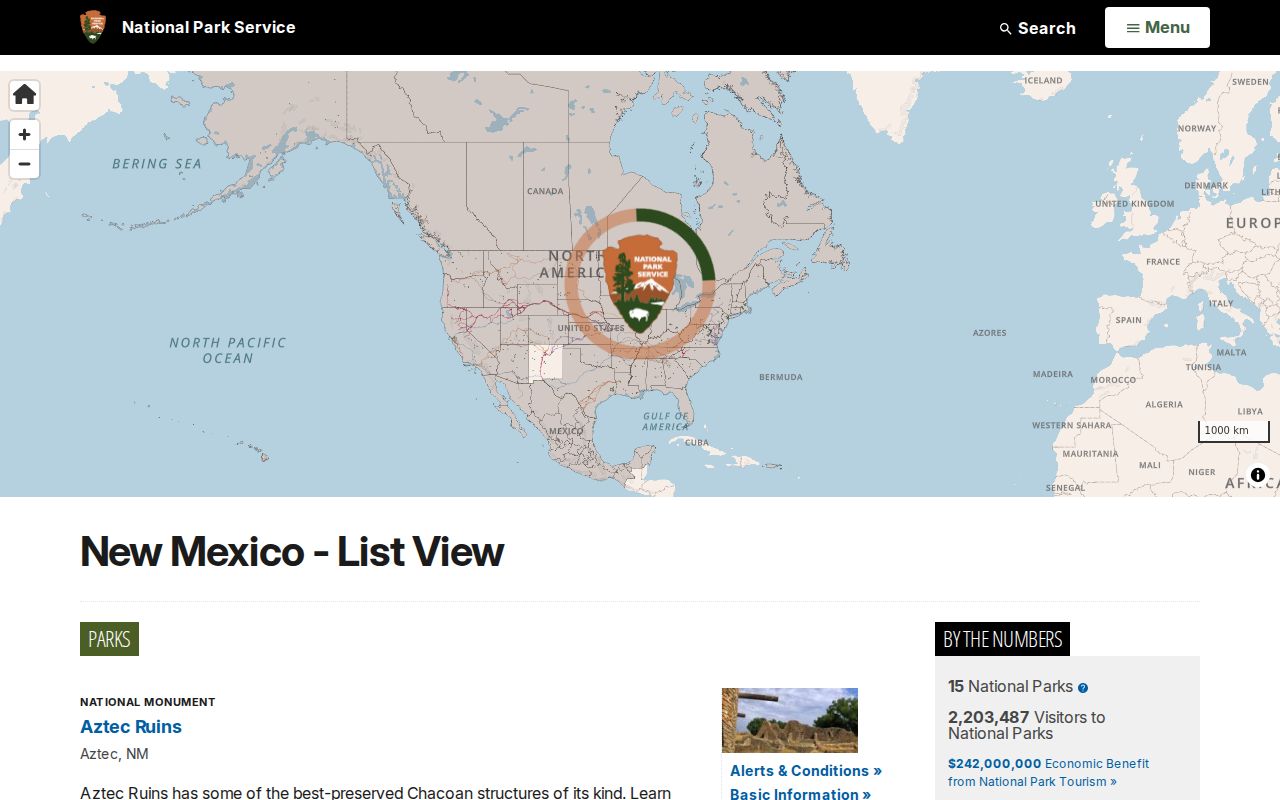 Des Moines court records National Park Service New Mexico listings source