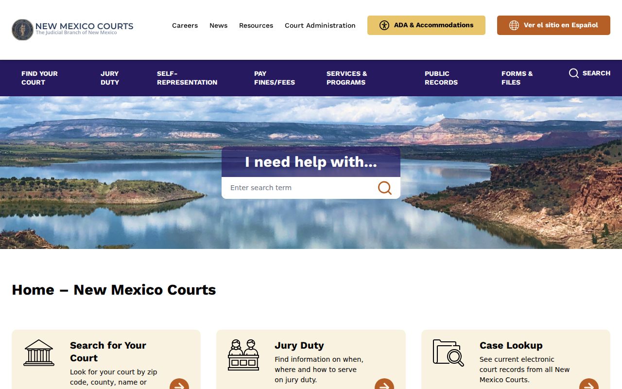 Union County court docket New Mexico Courts statewide judiciary gateway