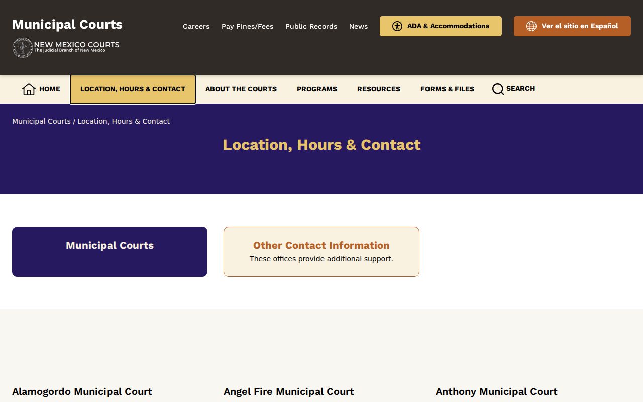 Union County traffic court records Clayton Municipal Court contact directory